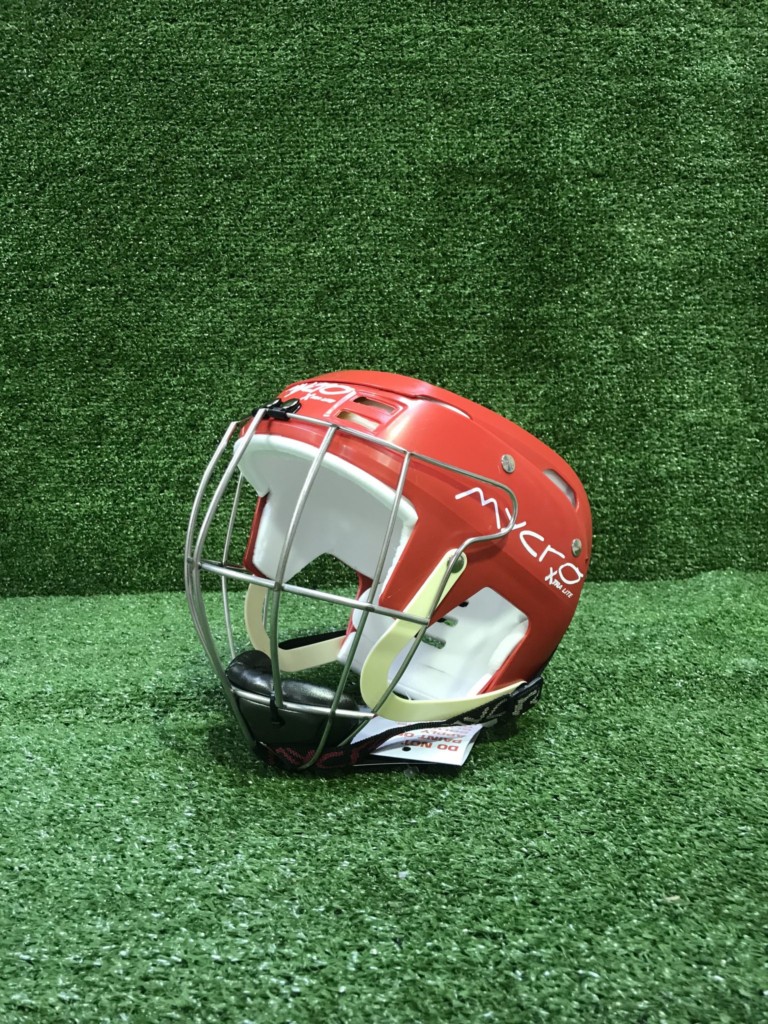Hurling Helmet Mycro Plain Red Solid 768x1024 